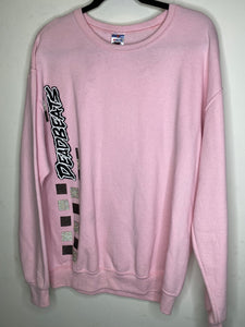 Pink Deadbeats crew neck